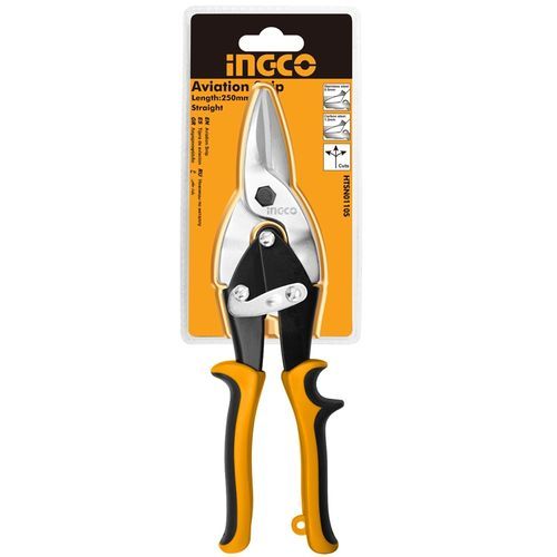 Ingco Cisaille Type Aviation Coupe Droite 250Mm (10")