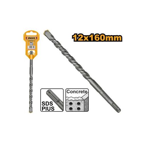 Ingco FORET POUR MARTEAU PERFORATEUR SDS-PLUS 12 x 160mm DBH1211201