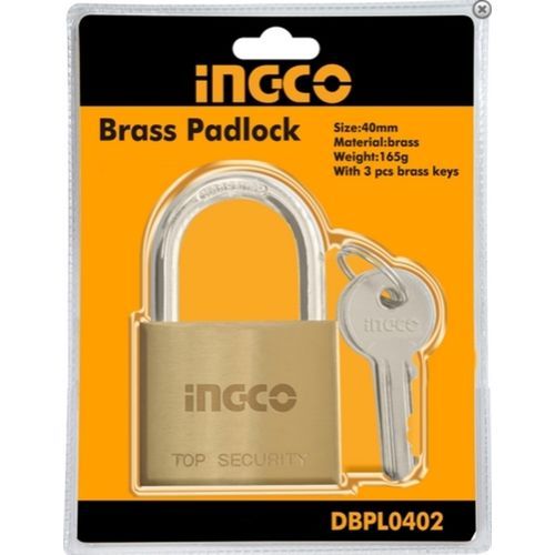 Ingco Cadenas En Laiton Robuste 40Mm