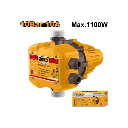 Ingco automatique de pompe a eau control 10a 1.5 bar san waps001