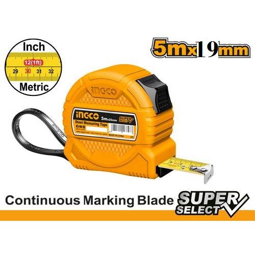Ingco METRE A RUBAN 5m X 19mm (SP) HSMT395191
