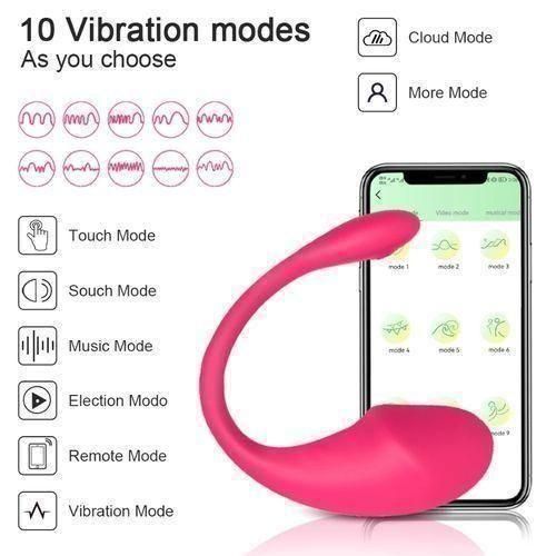 SEXTOYS Godemiché Vibrateur Sans Fil Bluetooth Pour Femme, Application De Contrôle à Distance, Vêtements Vibrants, Clitoris, Culotte Vibrante, Jouets Sexuels