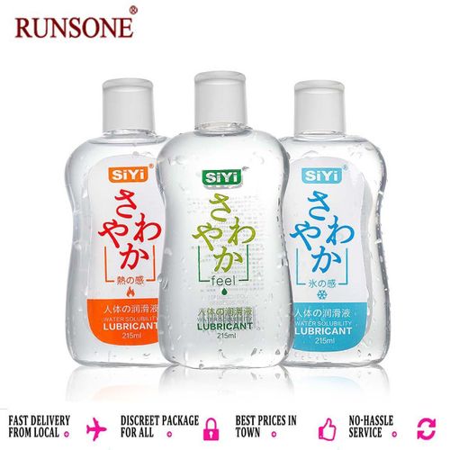 RUNSONE SiYi 215ml Lubrifiant Sexuel à Base d'Eau Gel de Massage Corporel Pour Vagin Anal Point G Lubrifiants Masturbate Jouet Adulte Jeu B-D-SM Jeu de Plaisir Intime Huile d'Amour pour Femmes Hommes Couple