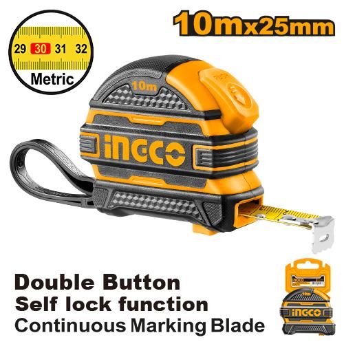 Ingco METRE A RUBAN 10m X 25mm HSMT0810251