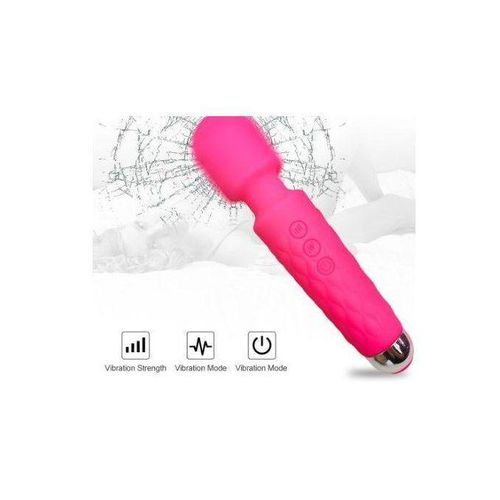 SUNDASELF 20 modes, baguette magique rechargeable puissante, vibreur à balle, vibreur G-spot, jouet sexuel pour vagin
