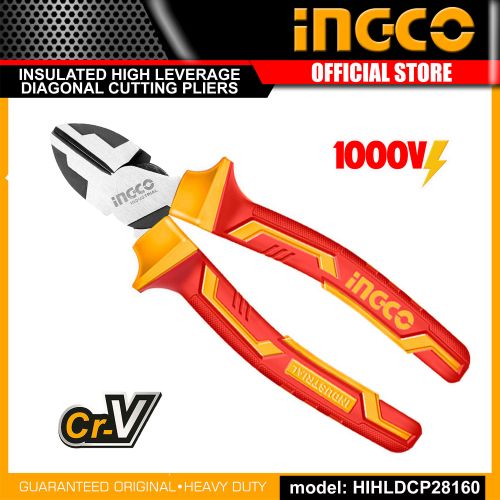 Ingco PINCE COUPANTE DIAGONALE ELECTRICIEN ISOLEE 1000V  / HIHLDCP28160