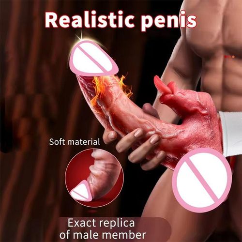 Vibromasseur Jouets Sexuels pour Adultes Haute Fréquence, Produit Sexe Pénis Réaliste, Masturbateur Féminin Comme une Rose Épanouie