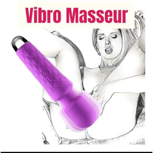 Vibro Masseur Rechargeable Point G pour Femme