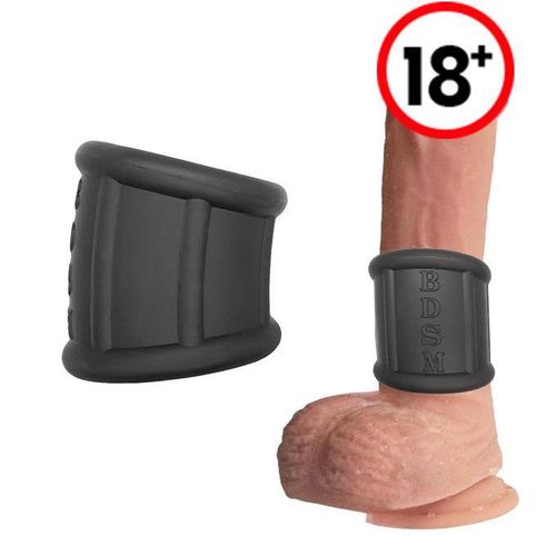 Noir mâle retardé l'éjaculation anneau augmentateur d'érection