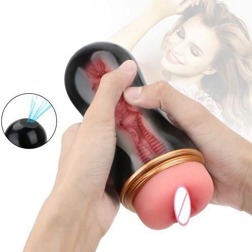16cm Mâle Masturbateur Vaginal Pour Hommes 18 Jouets Sexy Pompe à Pénis Gland Sucer Sexuels Adulte