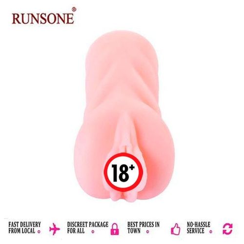 Khufuzi Masturbateur masculin compact en forme de vagin, gel lubrifiant gratuit, vagin 3D réaliste, masturbateur, poupée sexuelle réaliste pour hommes