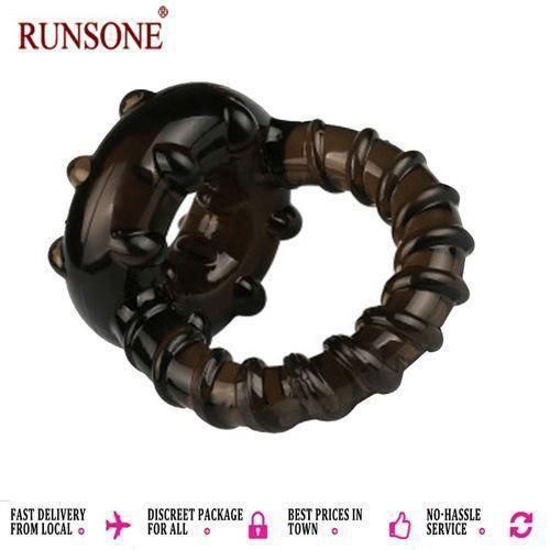 RUNSONE Anneau pénien élastique pour homme, maintien des testicules, rapports sexuels prolongés, érection améliorée, sextoy pour homme