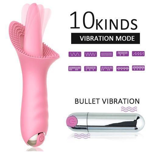 Sextoy pour femme adulte, stimulateur clitoridien à 10 vitesses, vibromasseur point G