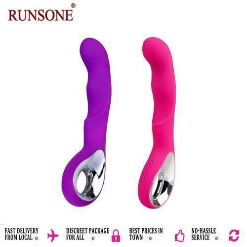 RUNSONE Vibromasseur point G pour femme, rechargeable par USB, discret, pour stimuler le clitoris et le vagin. Jouet sexuel à utiliser manuellement. Cadeau idéal pour femme, petite amie ou épouse.