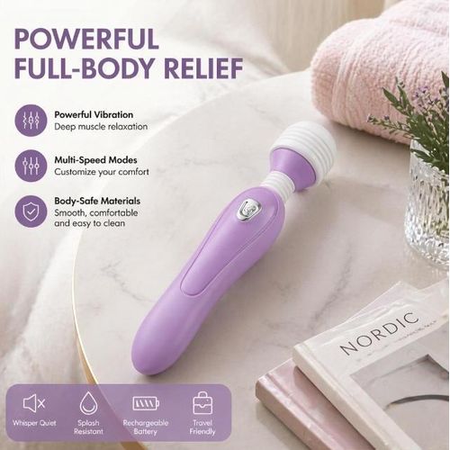 Vibromasseur Féminin - Stimulateur Clitoridien -Masseur Point G - Jouets Sexuels Féminins