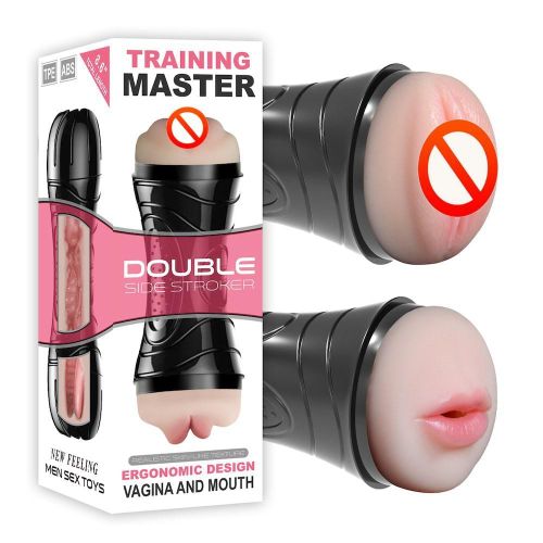 Coup de Masturbation Masculin 2 en 1, Jouets Sexuels Masculins, Masturbateur Oral Réaliste, Jouets pour Adultes Hommes