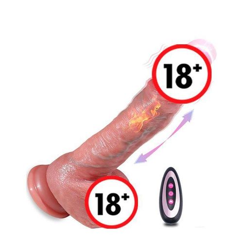 Gode réaliste télescopique, vibromasseur, jouet sexuel pour femme, télécommande