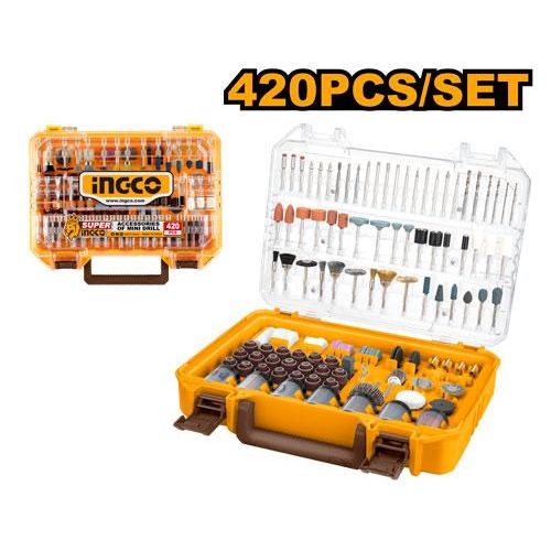 Ingco ACCESSOIRES DE MINI PERCEUSE 420pcs   AKMG4208