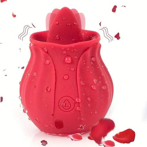 Homarom Vibromasseur pour Femmes Point G, Langue, Jouet Sexuel, 10 Fréquences pour le Plaisir