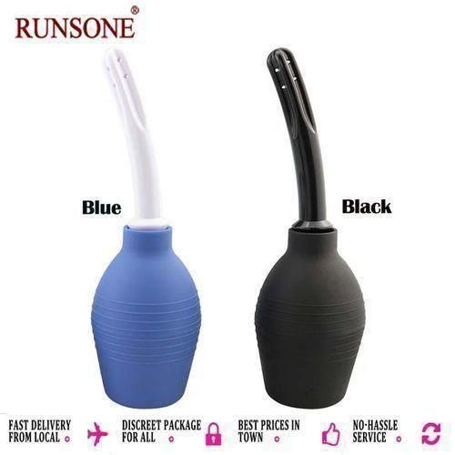 RUNSONE Poire à lavement anal 310 ml, grande capacité, pour le nettoyage du côlon, la détoxification et la constipation chez les femmes et les hommes.