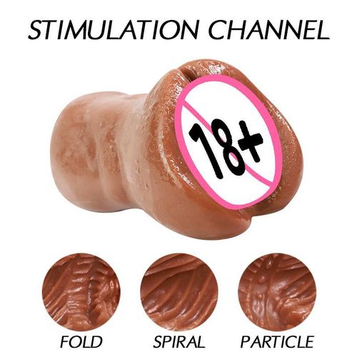 Jiu Ai Masturbateur Homme En Silicone Souple, Conduit Intérieur Réaliste - Jouet Sexuel, Vagin Waterproof