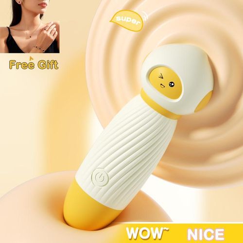 Magic Wand Vibrateur 10 Vitesses, Jouet Sexuel pour Femme, USB, avec Cadeau Gratuit : Bijou de Luxe