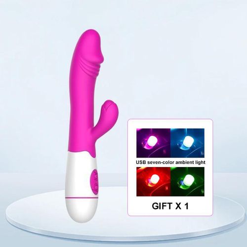 Massageur vibreur 30 modes, femme, amélioré, vibreur puissant, g-spot en silicone, dildo, stimulateur vaginal silencieux et puissant, 2 moteurs, best-seller, jouet cadeau pour la petite amie ou l'épouse