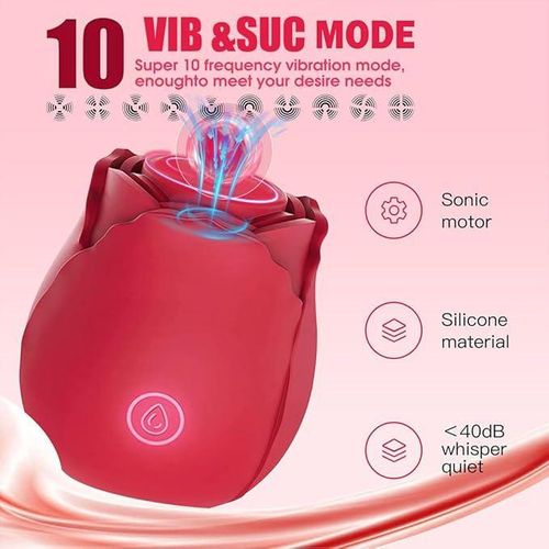 Outil pour adultes Rose 2026, ventouse clitoridienne Rose pour femmes G-20 Nouveau vibromasseur Rose, vibromasseur à succion, machine électrique automatique, jouet pour adultes pour couples, rouge