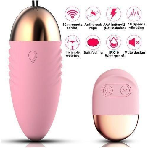 SEXTOYS Vibromasseur à Télécommande,10 Vitesses œuf De Saut, Stimulateur Clitoridien-
