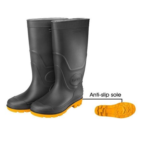 Ingco Botte Pvc Noire N°39