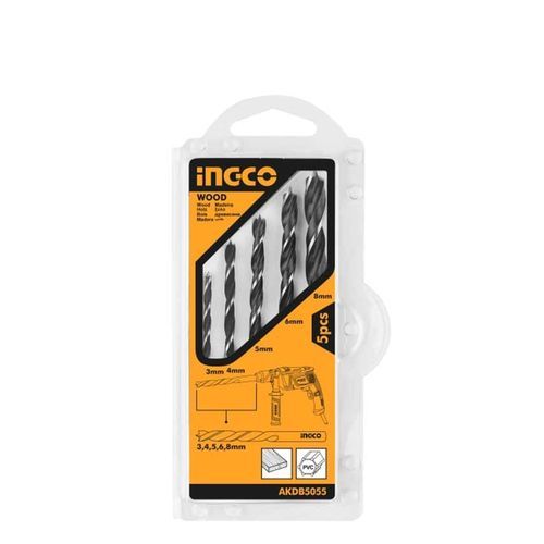 Ingco Jeu De Foret A Bois 5 Pièces    AKDB5055