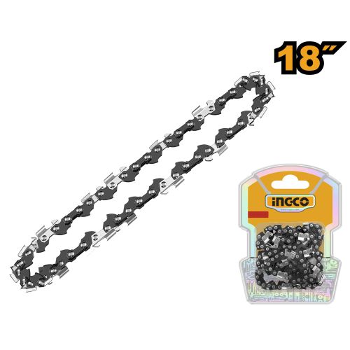 Ingco CHAINE DE TRONÇONNEUSE A ESSENCE 18"    AGSC51801