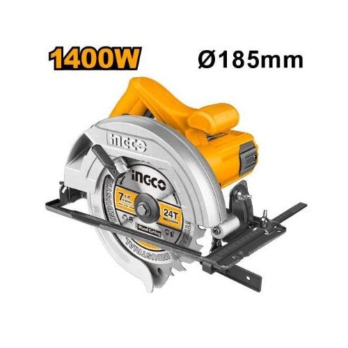Ingco SCIE CIRCULAIRE A MAIN 1400W/185MM   CS18538