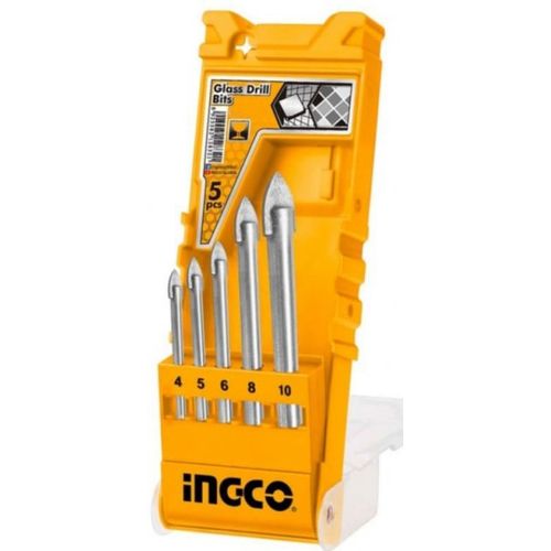 Ingco COFFRET DE FORETS A VERRE 5 PCS  AKD7058