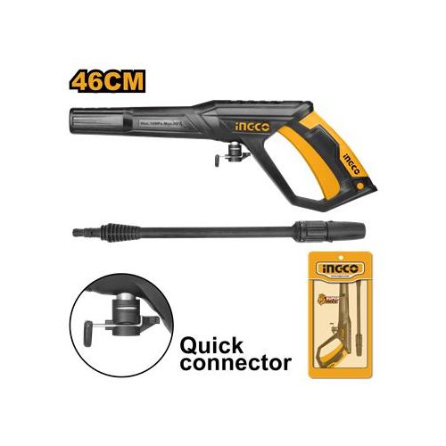 Ingco PISTOLET NETTOYEUR HAUTE PRESSION (connecteur Rapide) AMSG028