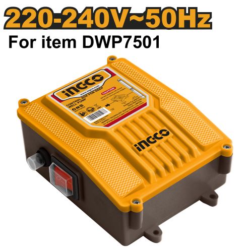 Ingco Boitier De Commande Pour Pompe à Eau Immergee (Dwp7501) DWP7501SB