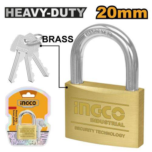 Ingco Cadenas En Laiton Robuste 20Mm DBPL0202