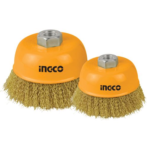 Ingco BROSSE BOISSEAU A FILS LAITONNES 75mm DIAMETRE 0.3   WB10751