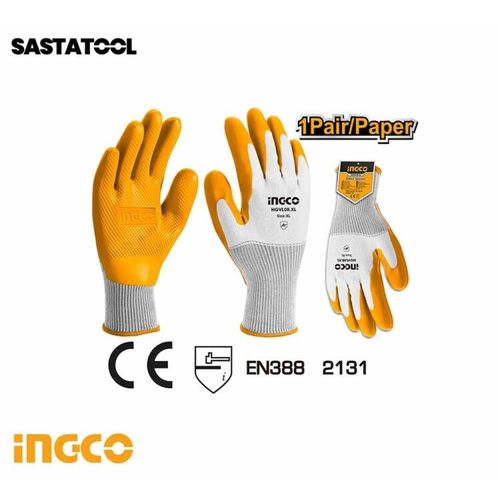 Ingco GANT LATEX TRICOT TAILLE XL   HGVL08XL