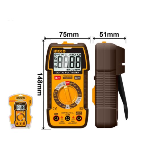 Ingco MULTIMETRE DIGITAL 1000V-6000C DM310002