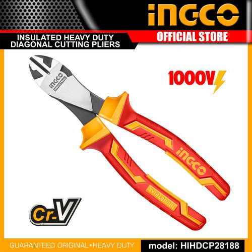 Ingco PINCE COUPANTE DIAGONALE ÉLECTRICIEN ISOLÉE 1000V 7" - 180mm   HIHDCP28188