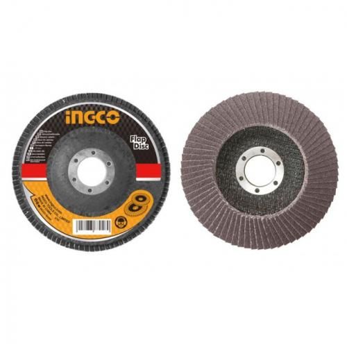 Ingco DISQUE DE LISSAGE EN FIBRE TAILLE 115mm*22mm,P80