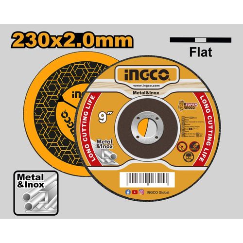 Ingco DISQUE A TRANCONNER METAL 230*2MM / MCD202303