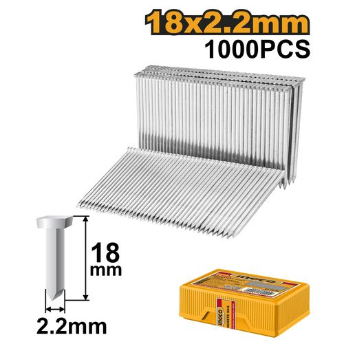 Ingco AGRAFFE CLOU 18MM*2,2 POUR ACN1-8641/C5TU 3805/CST ANA01181
