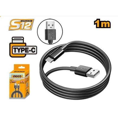 Ingco Câble de chargeur Type-C 1M IUCC01