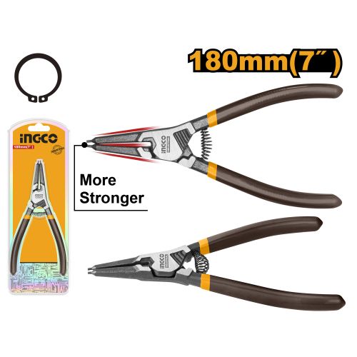 Ingco PINCE CIRCLIP INTERNE  7"/180mm  HCCP261801