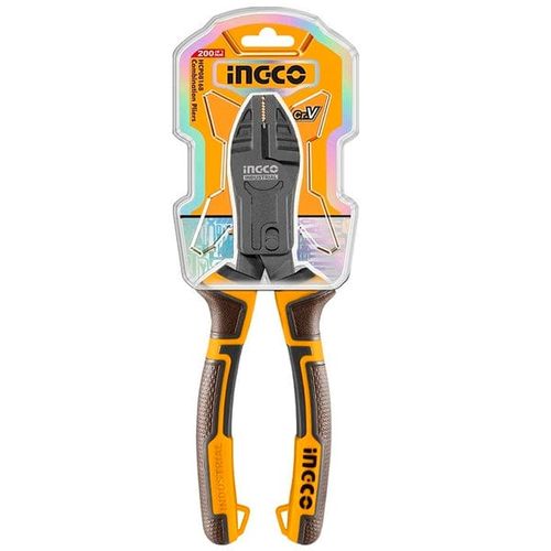 Ingco PINCE UNIVERSELLE A 2 FONCTION -CLE/EBAVURAGE 8"/2        HCCP58200