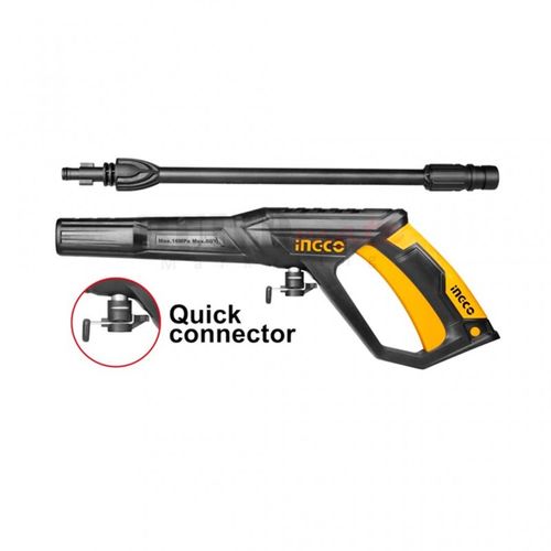 Ingco PISTOLET NETTOYEUR HAUTE PRESSION (connecteur Rapide) AMSG028