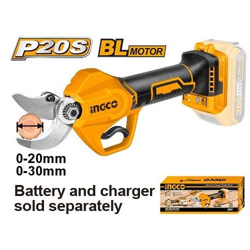 Ingco CISAILLE  DROITE A JAUGE A BATTERIE 20V CSSLI20308