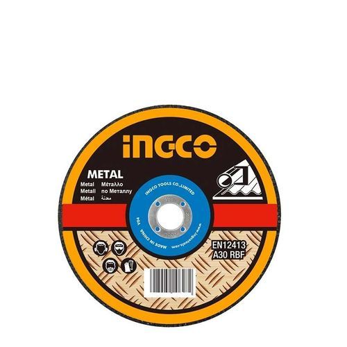 Ingco Jeu De 10 Disques à Tronçonner 115 X 22.2 X 1.2Mm Acier